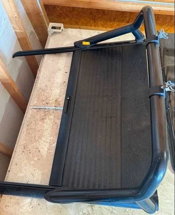 rulou aluminiu negru roll bar Toyota Hilux 2022
