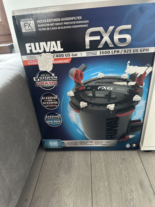 Hagen Fluval FX-6 Filtru de apa acvariu, 1500L