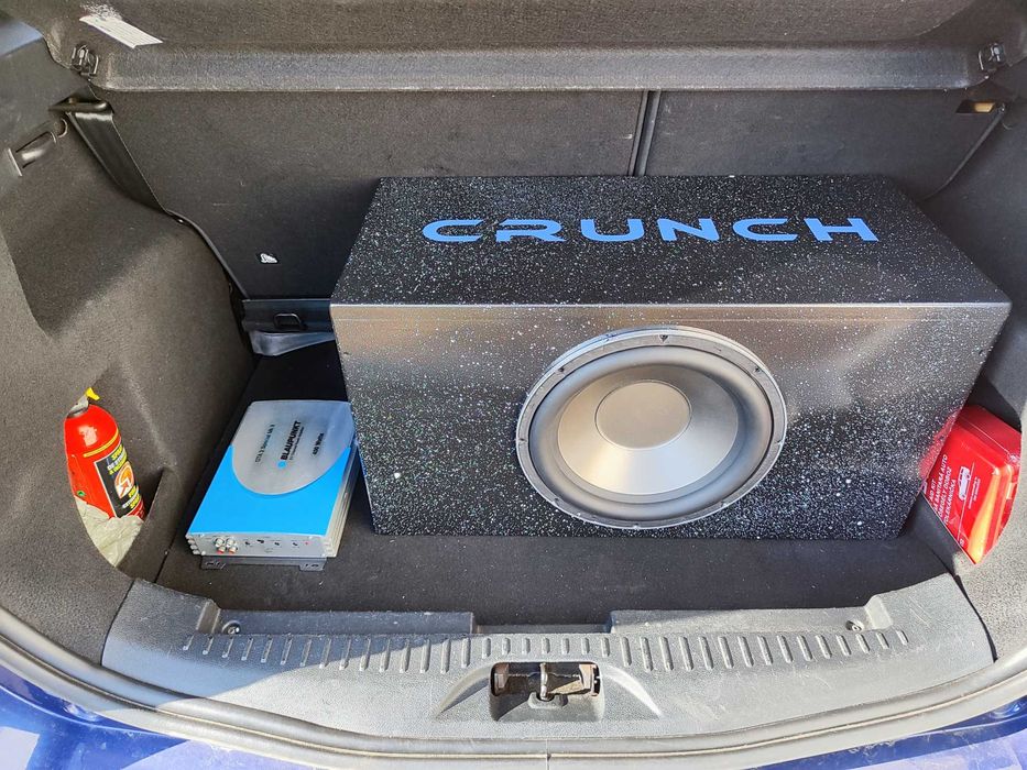 Subwoofer auto crunch