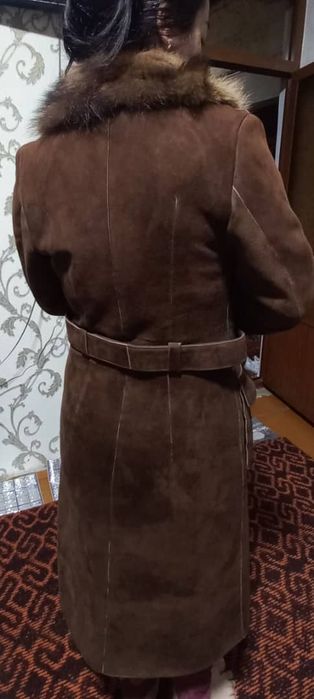 Пальто женское дублёнка