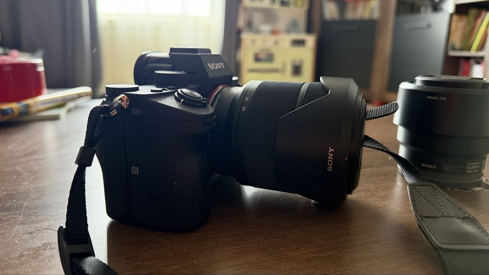 Sonny a7 iii с китов обектив 28-70мм