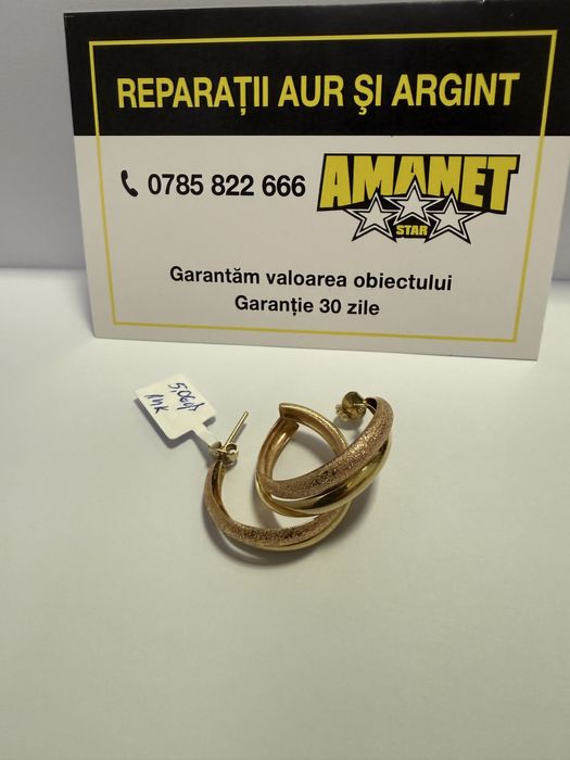 Cercei rotunzi (vl) star amanet