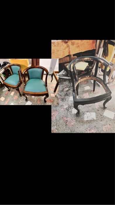 Restaurare Mobila Lustrui închleiat tapitat