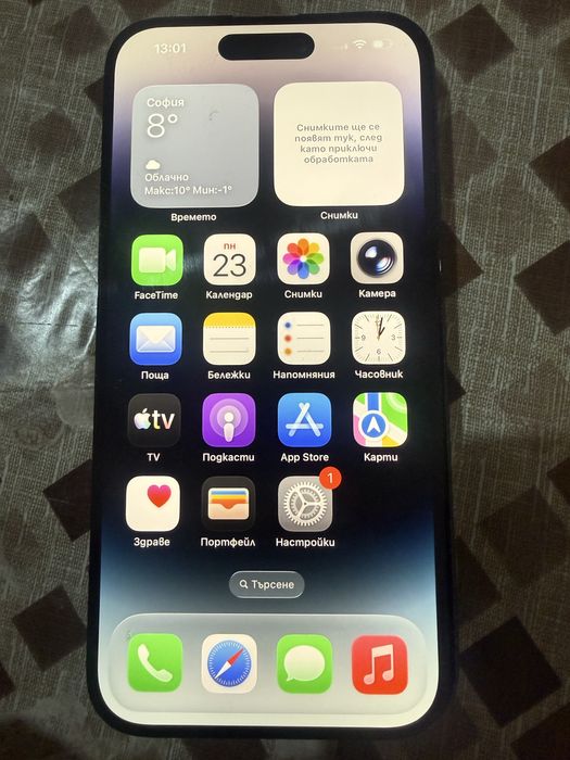 Оригинален дисплей Iphone 14 Pro с лек дефект