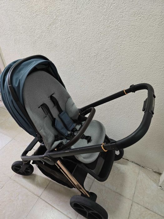 Бебешка количка Espiro Miloo Unique Saphir 2в1