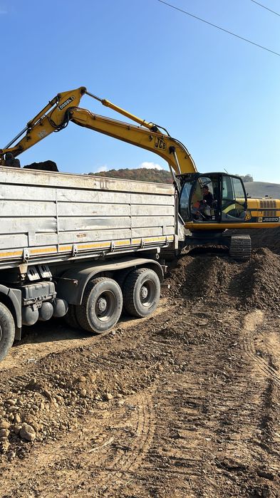 Transport basculabil-sort, balast, nisip, piatra sparta, cereale