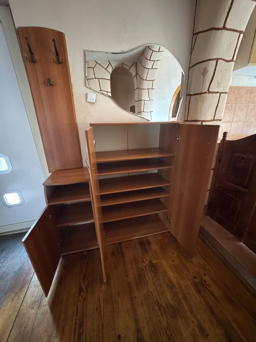 Mobilă hol / pantofar cu oglindă