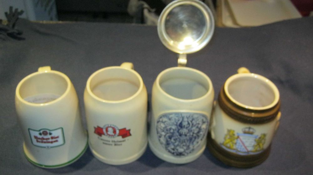 Lot 4 Halbe,carafe,cani BERE.