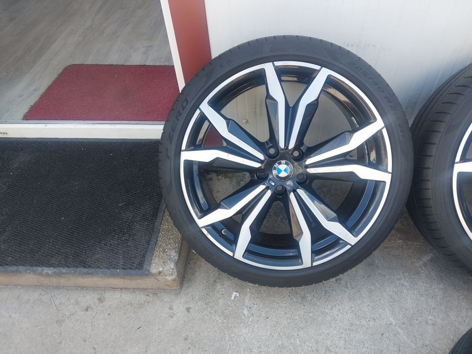 Set jante aluminiu originale r20 / gama BMW X1 F48 si BMW X2 F39 / model STYLE 717 M / 5x112 / cu anvelope de vara 225 40 r20 Pirelli