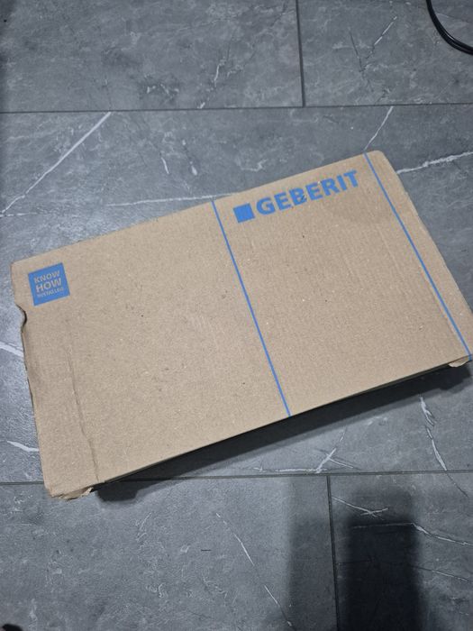 Clapeta actionare rezervor WC Crom lucios  Geberit Delta25 NOU SIGILAT