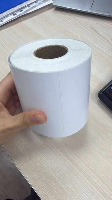 Термоэтикетки 100×100 мм (500 шт в рулоне)