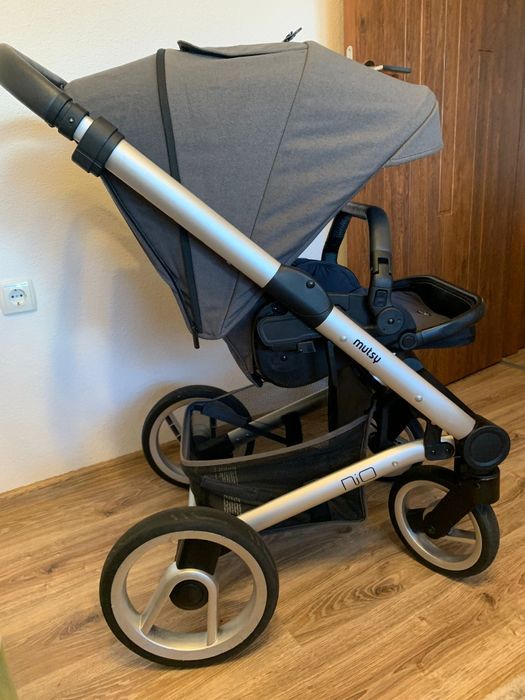 Модулна количка 2 в 1 Mutsy Nio - Шаси със седалка + кош