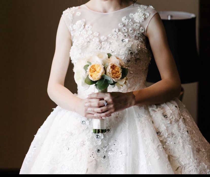 Свадебное платье 3d