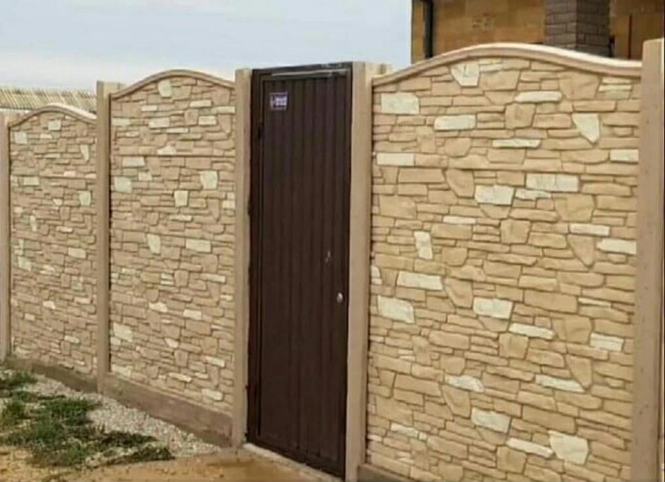 Железо бетонные Еврозаборы.