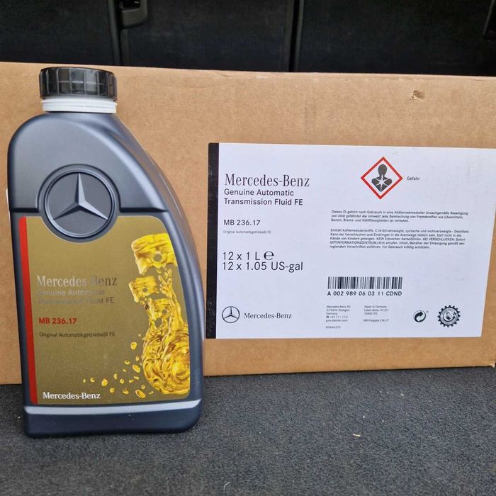 Масло Mercedes-5w-30, 5w-40 и масло за автоматична скоростна кутия