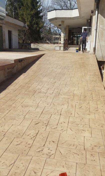 Шлайфан, Ресан, щампован бетон, индустриални подове