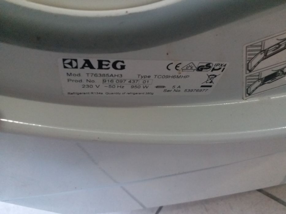 Сушилня AEG PROTEX 8 кг A+++900 вата