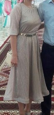 Платье продам 44р, люрекс шифон