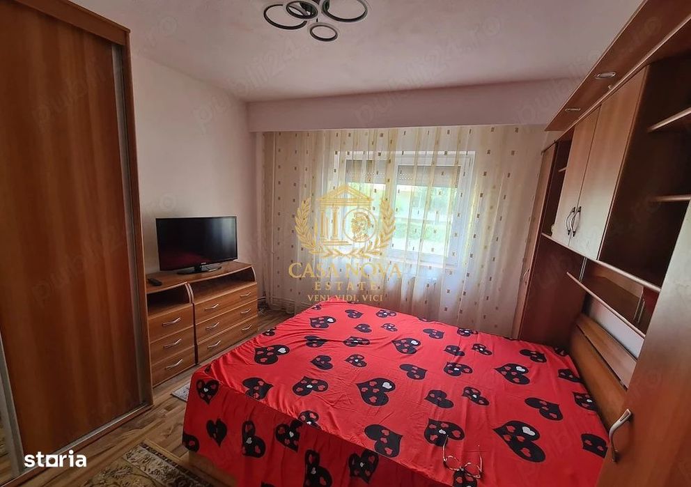 Apartament 3 camere 70mp, cartier Intre Lacuri, balcon, parcare