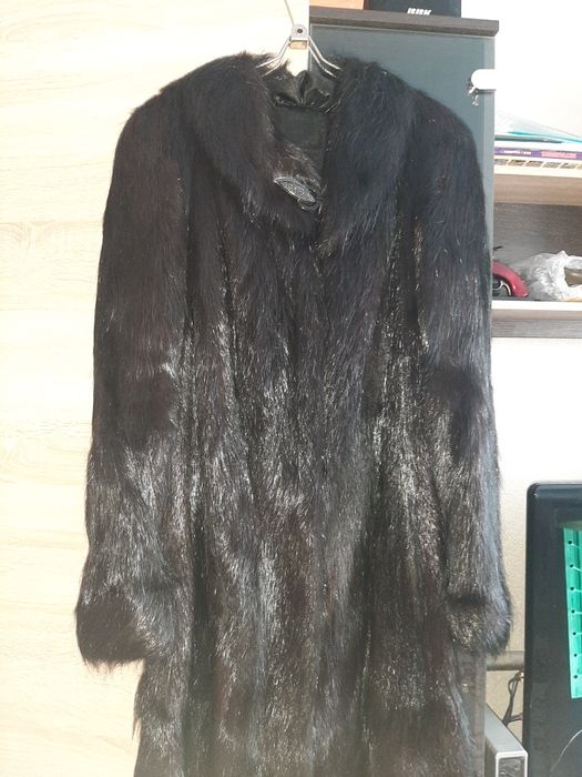 Шуба из меха нутрии