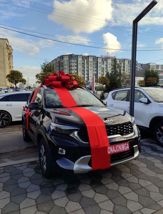 Подарочный бантик на машину МЕД ГОРОДОК