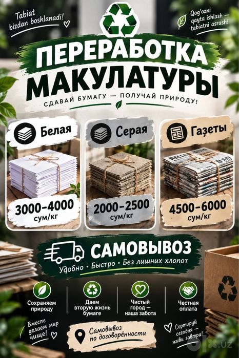 Макулатура переработка архив