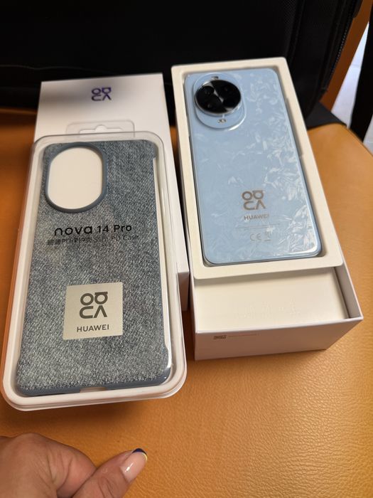Huawei Nova 14 pro /ROM 512 GB /RAM 12GB Cristal Blue чисто нов