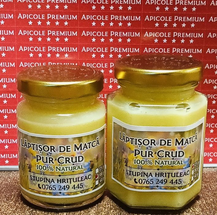 Polen Crud de Munte, Lăptișor de Matcă, Miere, Păstura