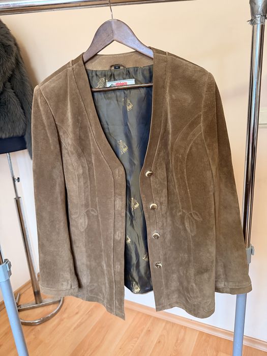 Сако естествен велур