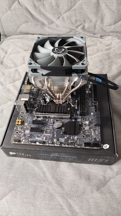 Kit i5 11400F + MSI B560M-A PRO + cooler Scythe