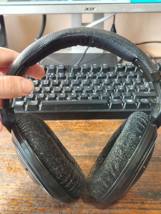 Casti premium Over Ear Sennheiser HD 598 Cs cu cablu original 3m 6.3