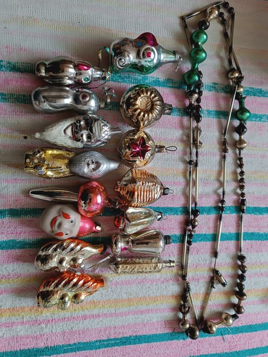 Ёлочные игрушки СССР Ёлка советская