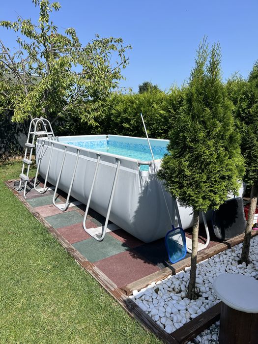 Piscina Best Way 4.04*2.01  plus Pompa Best Way cu nisip 3.596 L / 950 GAL