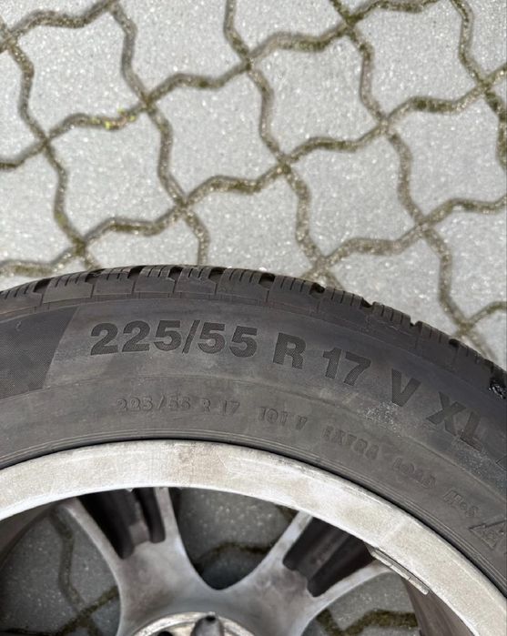 4 Jante 17 Originale Mercedes E-Class W213 + Anvelope de Iarnă