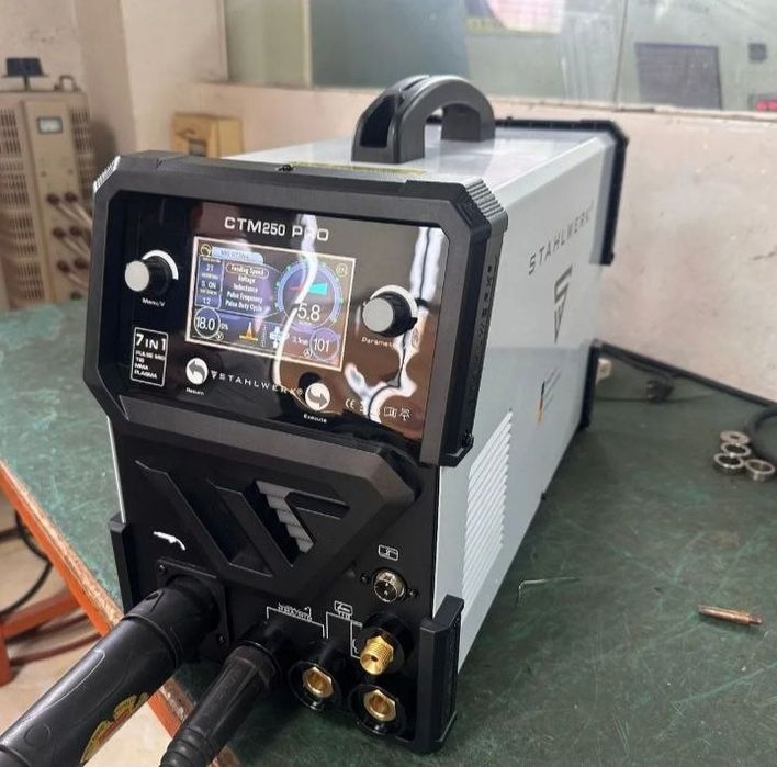 Unversal sevarshini aparat Stahwerk cTm 250pro 7 in 1 pulus mig tig pl