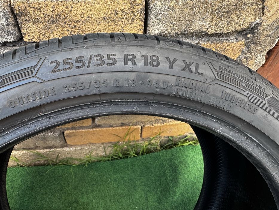 4 броя Летни гуми 225/40 R18 BARUM BRAVURIS 6 и 255/35 R18 BARUM BRAVURIS 5 Спорт Пакет