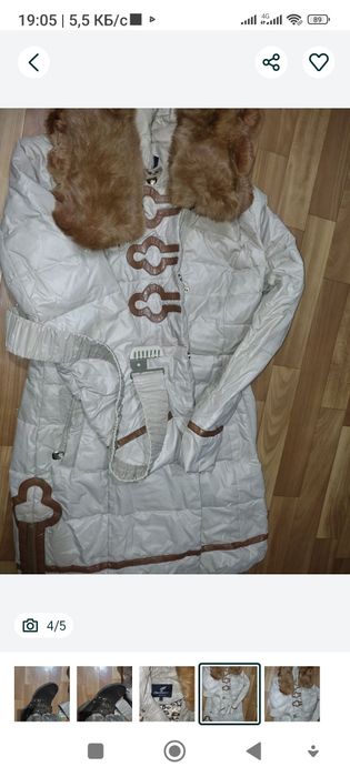 Пуховик корич,куртка зел, 15500