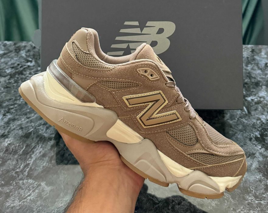 Adidasi New Balance 9060 unisex | Baieti | BEJ-MARO | Mushroom