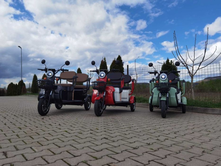 BRECKNER TRAVEL triciclu electric cu carte 350ron fara permis Agramix