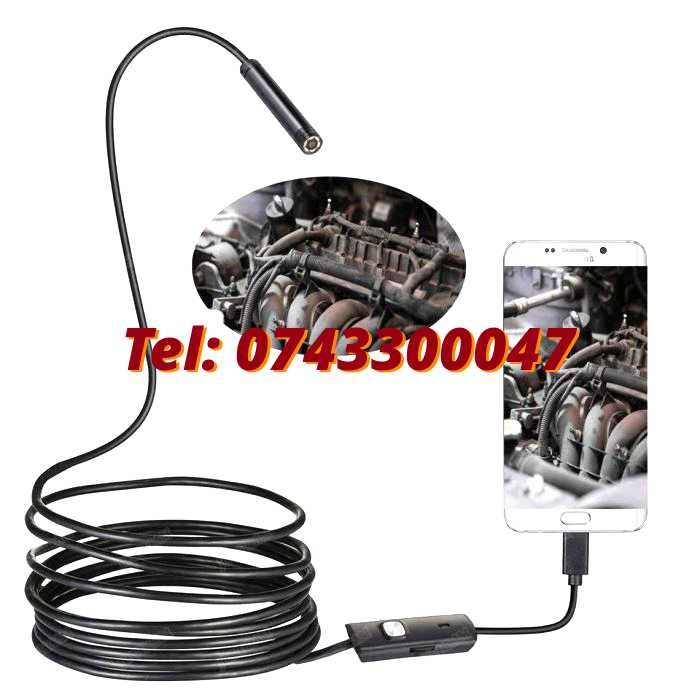 Camera Endoscop Inspectie Android  Usb 6 Led Ir Subacvatica Hd72