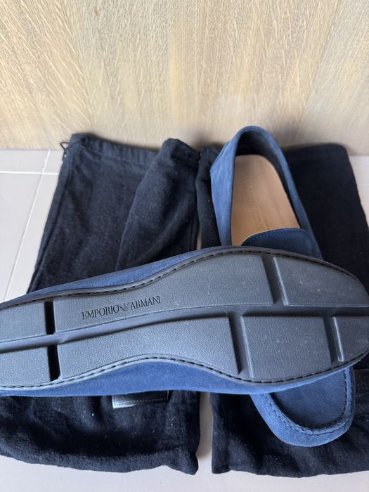 Emporio Armani! Мокасини! Чисто нови!