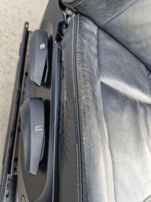 Scaune fata bancheta interior piele neagră cu încălzire bmw x3 f25