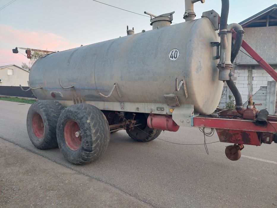 Vitanja vidanja tandem galvanizata 6000 litri