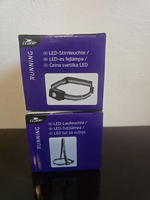 Lanterna led pentru cap si lanterna pentru piept