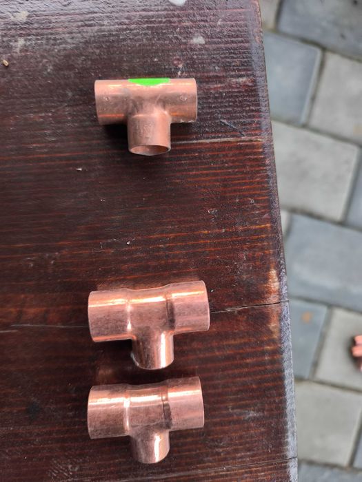 Fitinguri și coturi din cupru