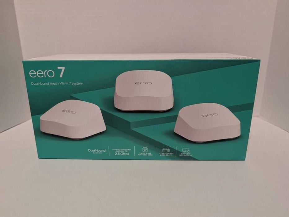 Router Mesh WiFi eero 7  cu suport Zigbee,Thread, Matter