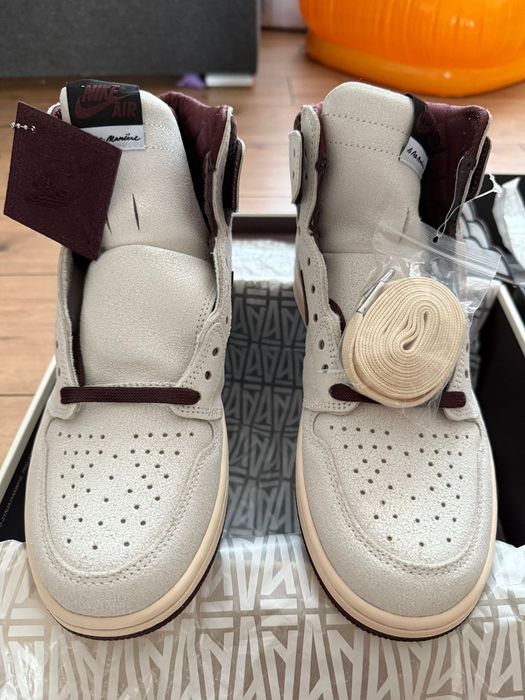 НОВИ! Nike x A Ma Maniere Bundle Jordan 1 & 2 EU 45 US 11 DSWT
