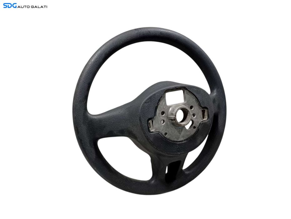 Volan din Plastic Venilin in 3 Spite cu Uzura Volkswagen Golf 6 2008 - 2013 Cod 5C0419091 (Uzura Centru Sus) [LC0874]
