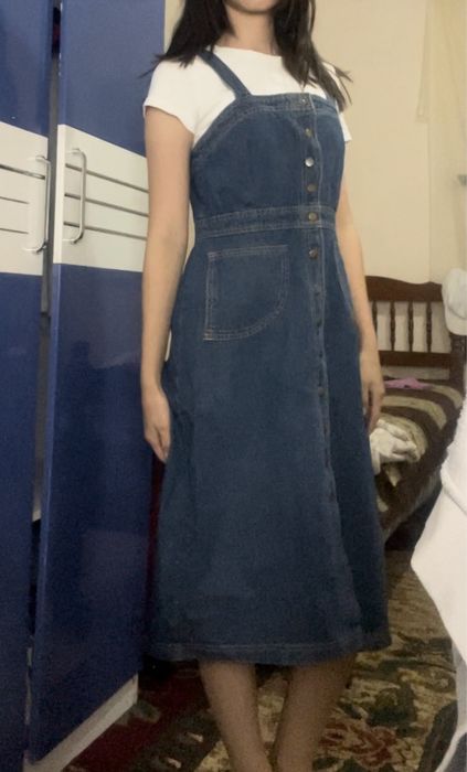 Джинсовое платье по 5500