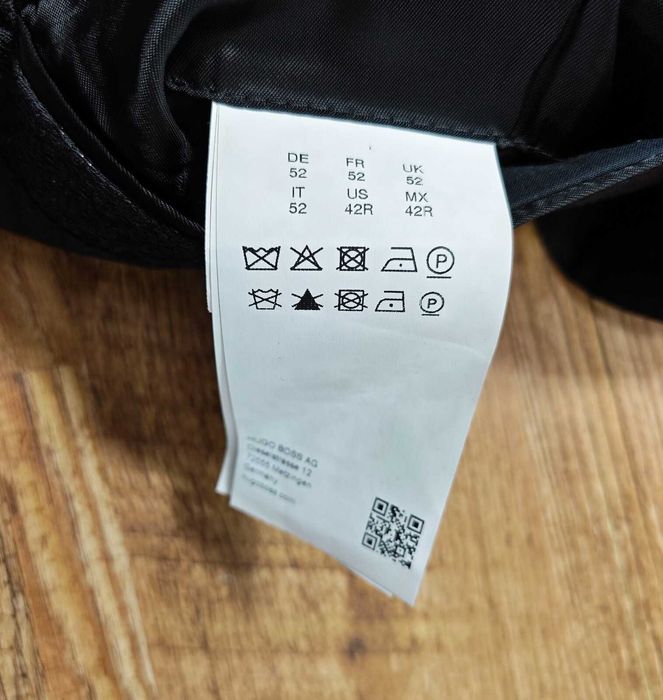 HUGO BOSS Slim fit Оригинално мъжко сако размер 52 / 42R